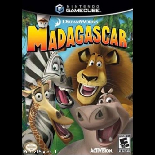Madagascar videogioco gamecube
